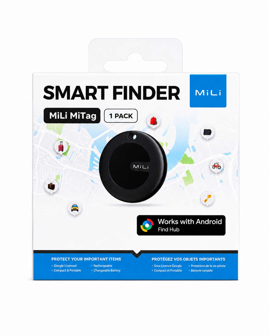 🔍 MiLi MiTag Smart Finder Android version .